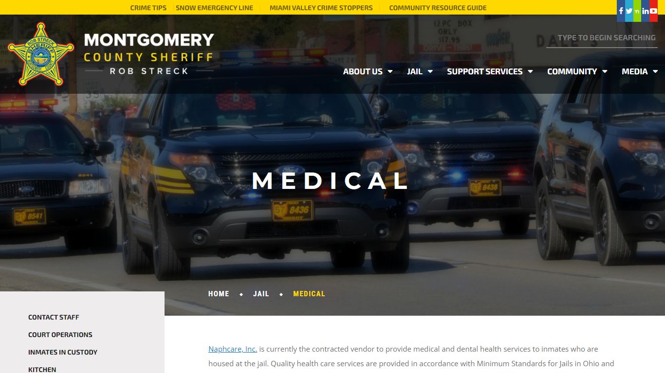 Welcome to Montgomery County Sheriff